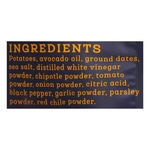 Siete Potato Chips Chipotle Bbq Kettle Cooked Papitas 6/5.5 OZ [UNFI #2677292] [ebt]