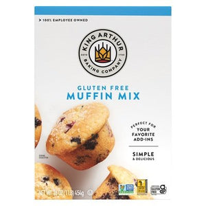 King Arthur Flour Muffin Mix Gluten Free 6/16 OZ [UNFI #339614] [ebt]