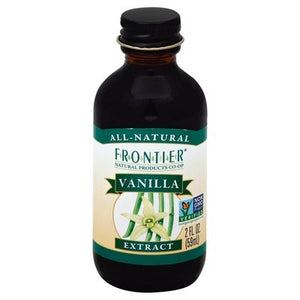 Frontier Nat Prod Co-Op Vanilla Extract 1/2 OZ [UNFI #1528223] [ebt]