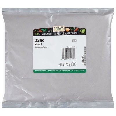 Frontier Nat Prod Co-Op Garlic Minced Allium Sativum 1LB [UNFI #310581] [ebt]