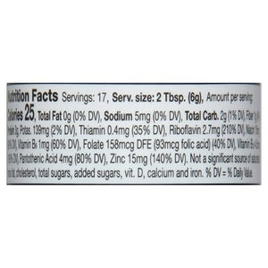 Frontier Nat Prod Co-Op Nutritional Yeast Premium 1/3.6 OZ [UNFI #2419729] [ebt]