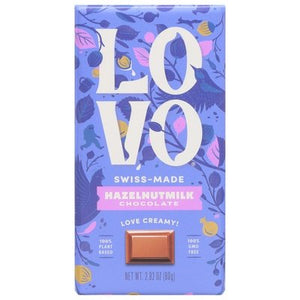 Lovo Chocolate Hazelnutmilk Swiss-Made 12/2.82 OZ [UNFI #2965333] [ebt] T