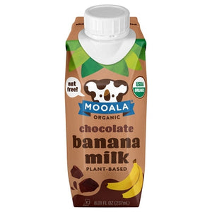 Mooala Banana Milk Chocolate Plant-Based 12/8.01 OZ [UNFI #3032018] [ebt]