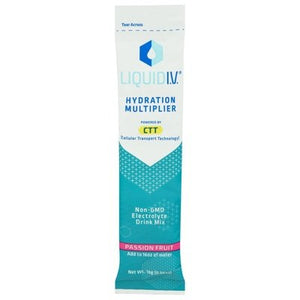 Liquid I V  Electrolyte Drink Mix Passion Fruit 8/.56 OZ [UNFI #2517092] [ebt]