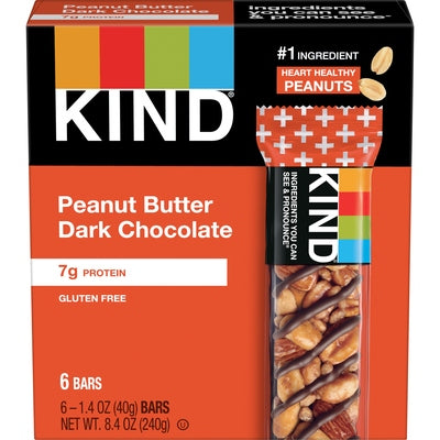 Kind Bars Peanut Butter Dark Chocolate 6/6/1.4 oz [UNFI #3185063 ] [ebt]