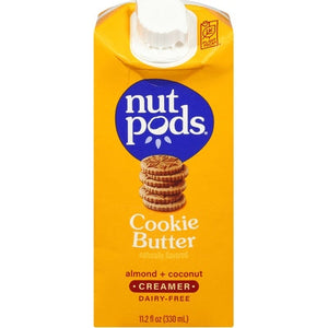 Nutpods Creamer Dairy-Free Almond + Coconut Cookie Butter 12/11.2 oz [UNFI #3138674 ] [ebt]