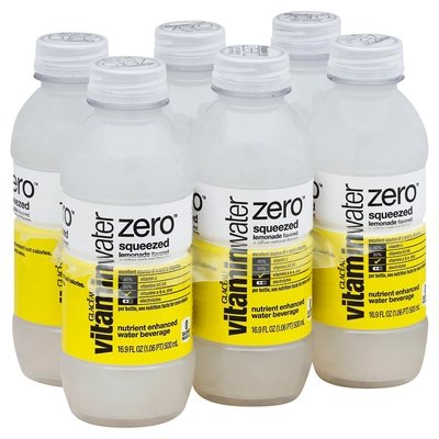 Glaceau Water Beverage Nutrient Enhanced Lemonade 4/6/16.9FZ [UNFI #2684512] [ebt] T