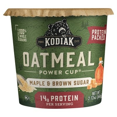 Kodiak Cakes Oatmeal Maple & Brown Sugar Protein Packed 12/2.12 OZ [UNFI #2292613] [ebt]