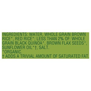 Seeds Of Change Quinoa Brown & Red Rice Organic 12/8.5 OZ [UNFI #1729326] [ebt]
