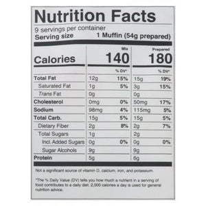 Miss Jones Baking Co Muffin & Bread Mix Keto & Paleo Blueberry 6/10.57 OZ [UNFI #2552149] [ebt]