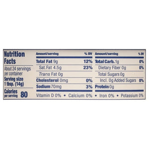 Miyokos Creamery Butter Salted Oat Milk 6/12 OZ [UNFI #2568020] [ebt]