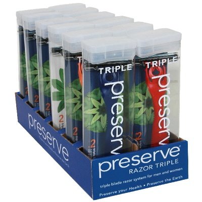Preserve Razor Triple 6CT [UNFI #437095] T