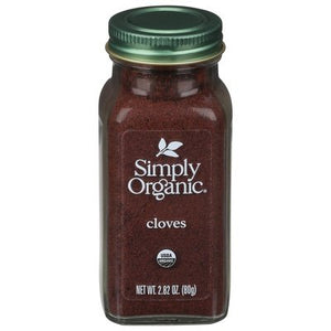 Simply Organic Cloves 1/2.82 OZ [UNFI #204578] [ebt]