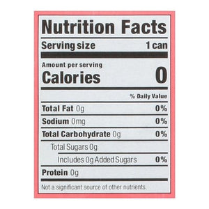Nixie Sparkling Water Sparkling Water Strawberry Hibiscus 3/8/12 OZ [UNFI #2755619] [ebt] T