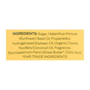 Hand In Hand Sugar Scrub Island Mimosa Fresh Coconut & Mango Leaf 1/9 OZ [UNFI #2732535] T