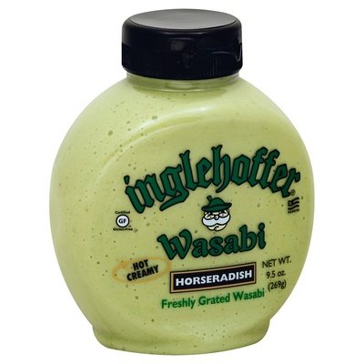 Inglehoffer Horseradish Wasabi Hot Creamy 6/9.5 OZ [UNFI #990549] [ebt]