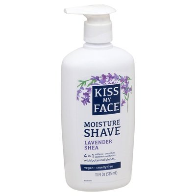 Kiss My Face Moisture Shave Lavender Shea 1/11 OZ [UNFI #587998] T