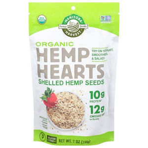 Manitoba Harvest Hemp Seeds Shelled Organic 1/7 OZ [UNFI #1508134] [ebt]