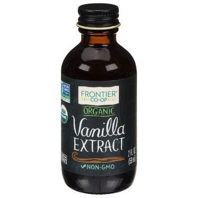Frontier Nat Prod Co-Op Vanilla Extract Organic 1/2 OZ [UNFI #1528249] [ebt]
