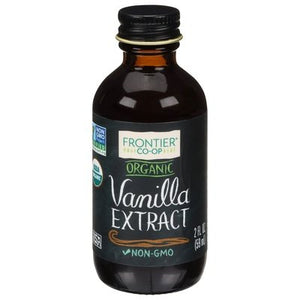Frontier Nat Prod Co-Op Vanilla Extract Organic 1/2 OZ [UNFI #1528249] [ebt]