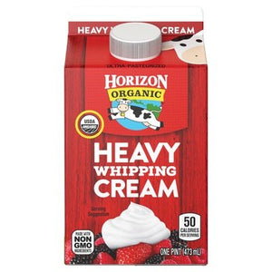 Horizon Heavy Whipping Cream 12/16 OZ [UNFI #945634] [ebt] T