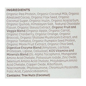 Kos Plant Protein Organic Chocolate 12/1.37 OZ [UNFI #2774081] T