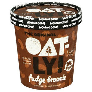 Oatly Frozen Dessert Non-Dairy Fudge Brownie 8/PINT [UNFI #2701589 ] [ebt]