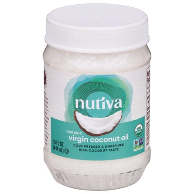 Nutiva Virgin Coconut Oil Organic Og2 1/15 oz [UNFI-CARLISLE #0389874 ] [ebt]