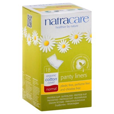 Natracare Panty Liners Organic Normal 1/18 CT [UNFI #1243344] T