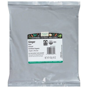 Frontier Nat Prod Co-Op Ginger Root Ground 1LB [UNFI #173781] [ebt]