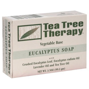 Tea Tree Therapy Eucalyptus Soap Vegetable Base 1/3.5 OZ [UNFI #333732] T