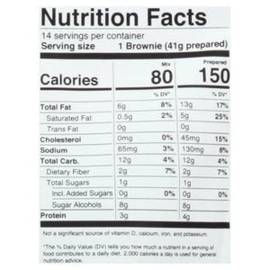 Miss Jones Baking Co Baking Mix Keto & Paleo Fudgy Brownie 6/10.57 OZ [UNFI #2552156] [ebt]