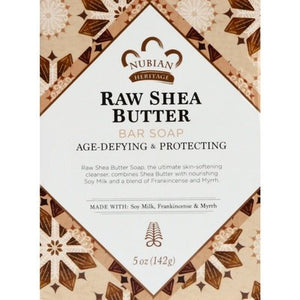 Nubian Heritage Soap Raw Shea Butter Bar 1/5 OZ [UNFI #917633] T