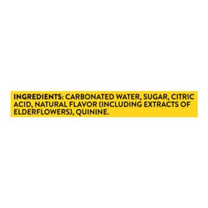 Q Drinks Tonic Water Elderflower Floral & Refreshing 6/4/7.5 OZ [UNFI #2525152] [ebt] T