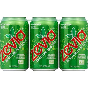 Zevia Soda Zero Sugar Mountain Zevia 4/6/12 oz [UNFI #2980514] T [ebt]
