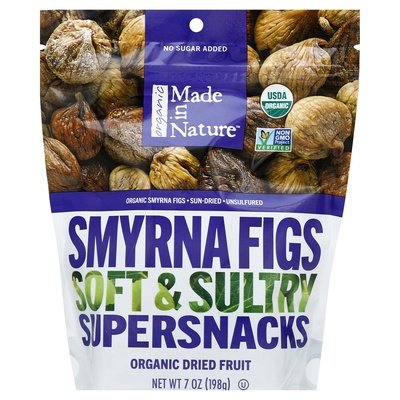 Made In Nature Smyrna Figs Sun-Dried Unsulfured 6/7 OZ [UNFI #2207256] [ebt]
