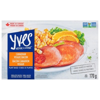 Yves Veggie Bacon Canadian 8/6 OZ [UNFI #453332] [ebt]