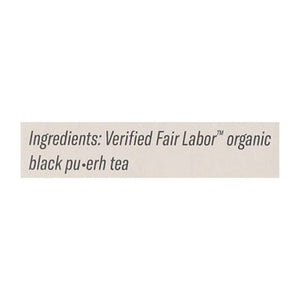 Numi Tea Pu-Erh Tea Organic Emperors Pu-Erh 6/16 BAG [UNFI #676015] [ebt]