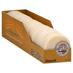 Sappo Hill Soap Glycerine Creme Almond 12/3.5 OZ [UNFI #523225] T