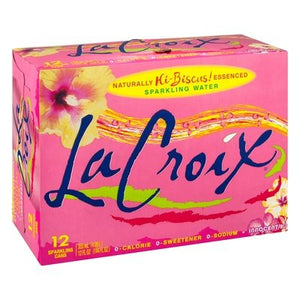 Lacroix Sparkling Water Hibiscus 2/12/12 OZ [UNFI #2473544] [ebt] T