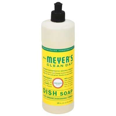Mrs Meyers Clean Day Dish Soap Honeysuckle Scent 6/16 OZ [UNFI #523068] T