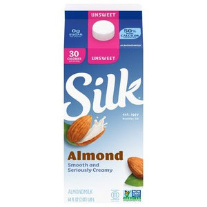 Silk Almondmilk Unsweet 6/64 OZ [UNFI #739904] [ebt] T