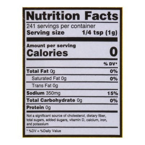 Johnnys Seasoning Salt 6/8.5 OZ [UNFI #1325471] [ebt]