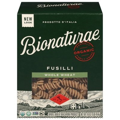 Bionaturae Fusilli Whole Wheat 12/16 OZ [UNFI #530881] [ebt]
