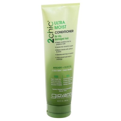 Giovanni Conditioner Ultra Moist Avocado + Olive Oil 1/8.5 OZ [UNFI #1179399] T