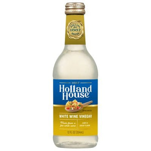 Holland House White Wine Vinegar 6/12 OZ [UNFI #985481] [ebt]