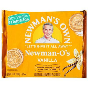 Newmans Own Cookies Creme Filled Vanilla 6/13 OZ [UNFI #1193614] [ebt]