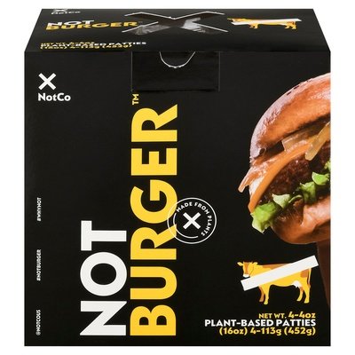 Notco Patties Plant-Based 6/4 CT [UNFI #2865863] [ebt]
