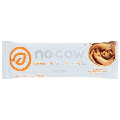 No Cow Protein Bar Chunky Peanut Butter 12/2.12 OZ [UNFI #2353985] [ebt]