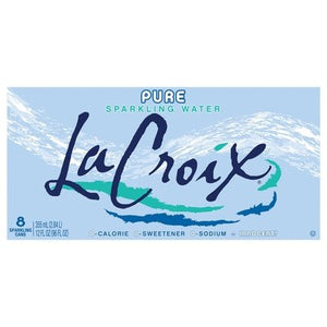 Lacroix Sparkling Water Pure 3/8/12 OZ [UNFI #1257872] [ebt] T